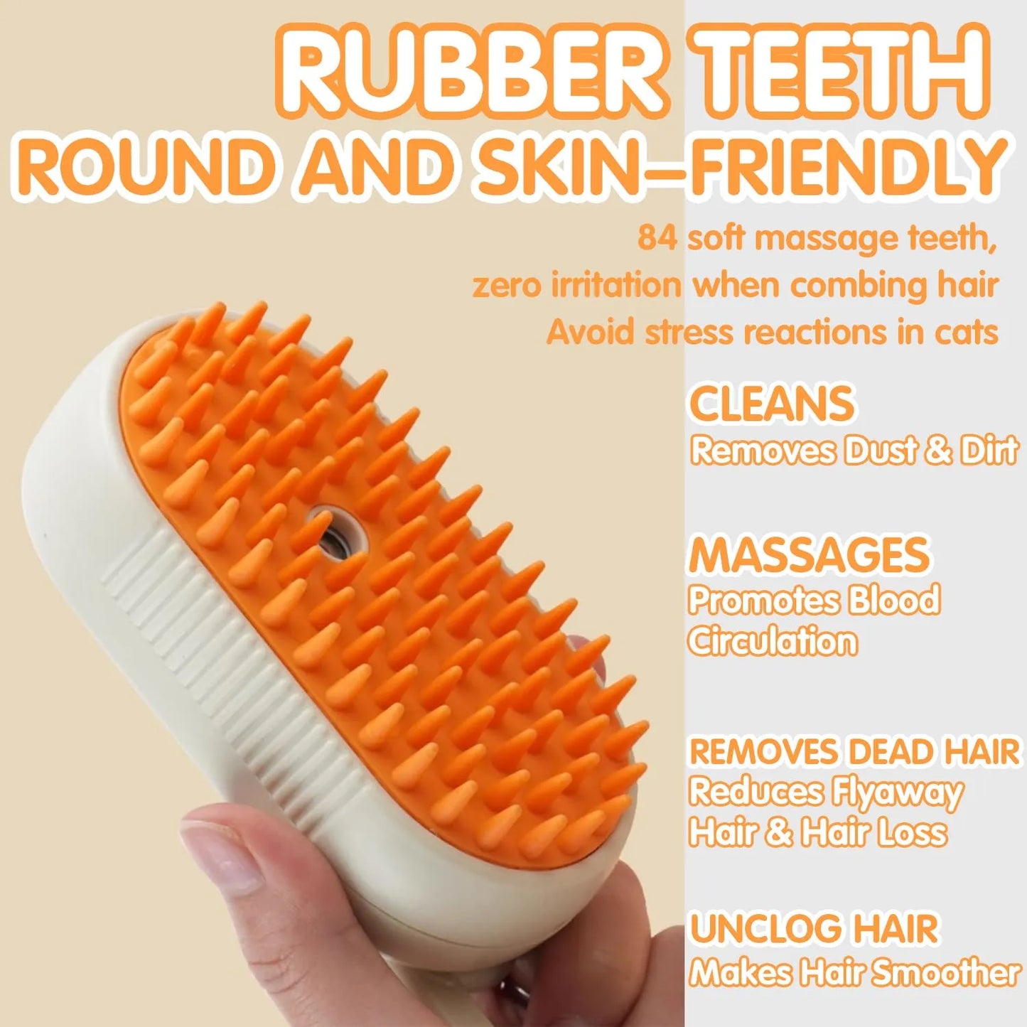 CombSteam Pro™: The Ultimate Steam Grooming Brush - Good Boy Pty Ltd