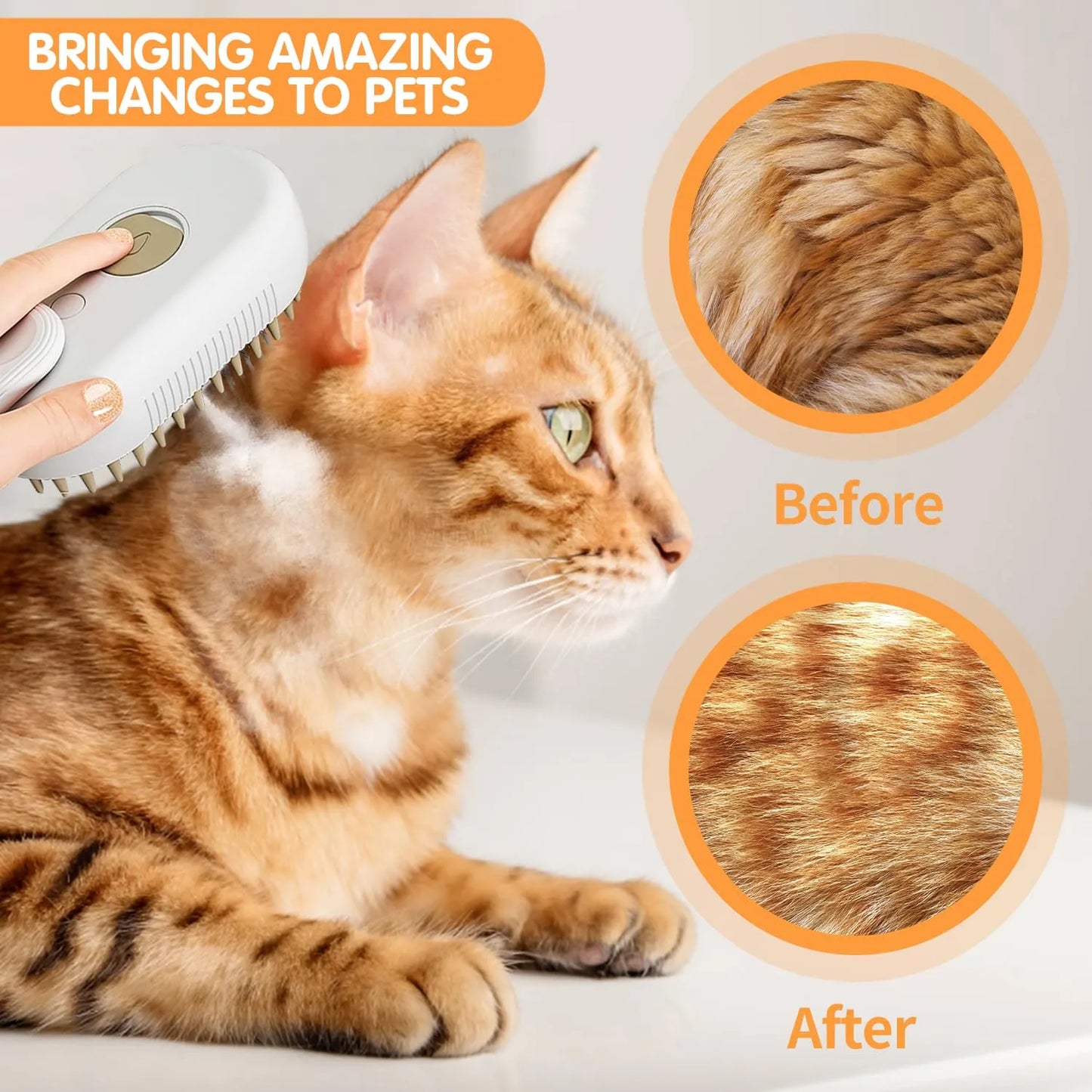 CombSteam Pro™: The Ultimate Steam Grooming Brush - Good Boy Pty Ltd
