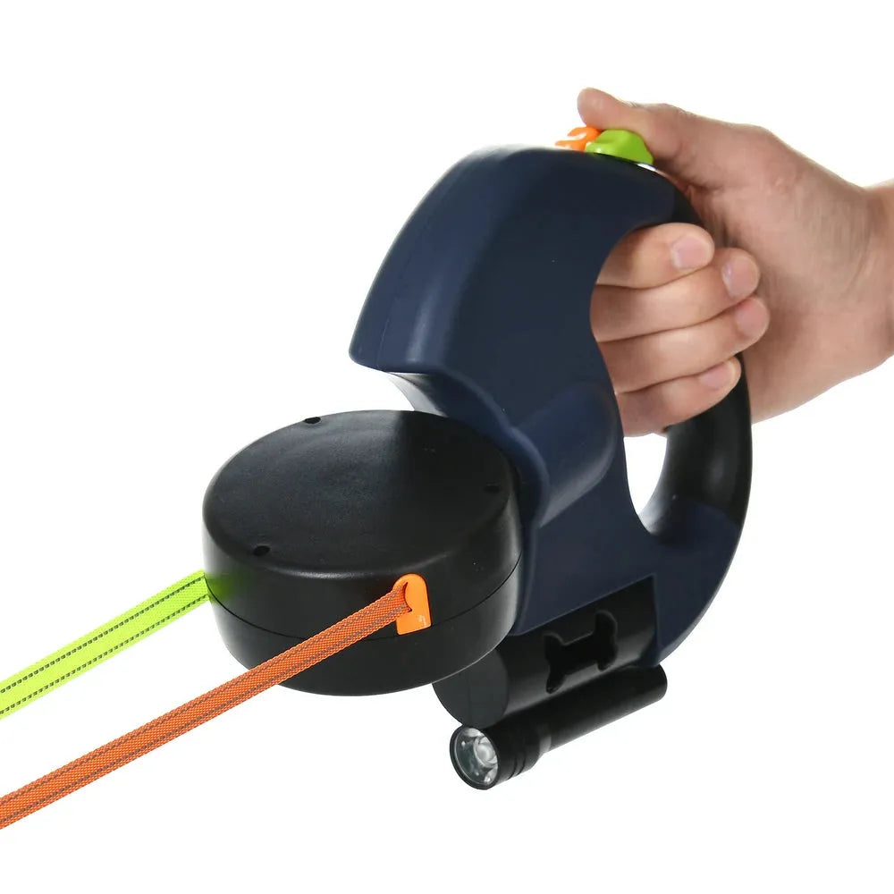 TangleFree Duo™: Retractable Dual Leash with LED Lights - Good Boy Pty Ltd