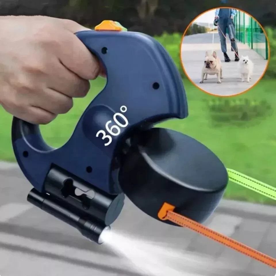 TangleFree Duo™: Retractable Dual Leash with LED Lights - Good Boy Pty Ltd