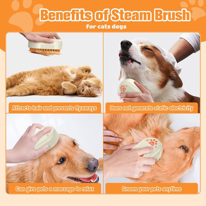 CombSteam Pro™: The Ultimate Steam Grooming Brush - Good Boy Pty Ltd